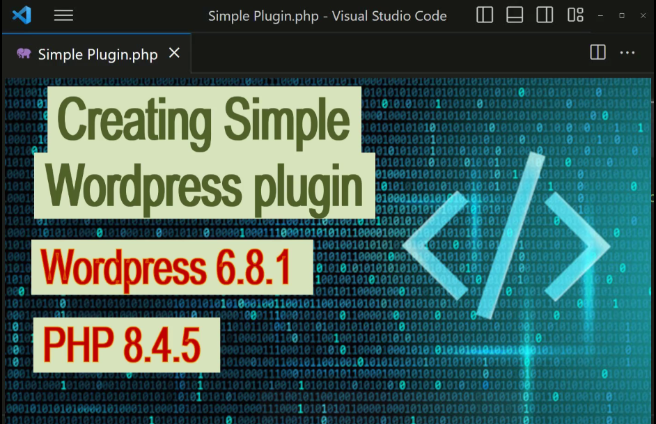 creating-simple-wordpress-plugin-PHP